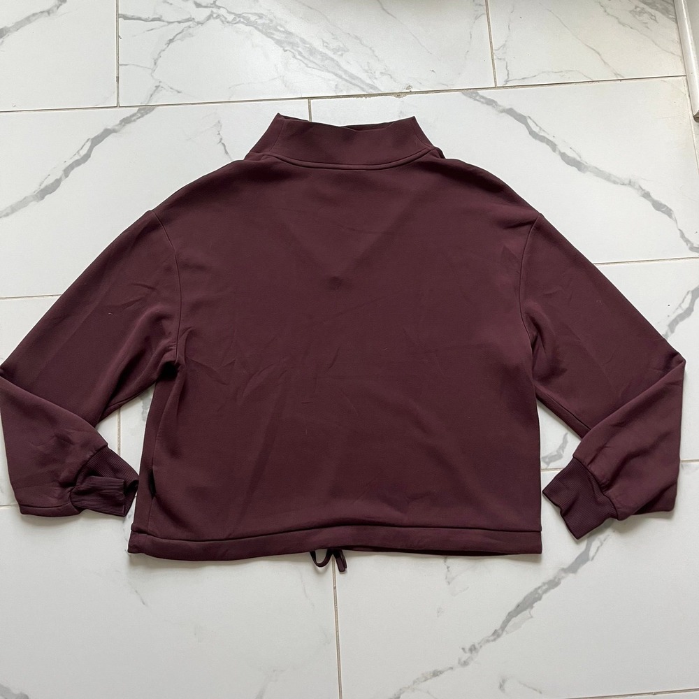 Varley Women's Betsy Sweatshirt Brown color sz Medium
